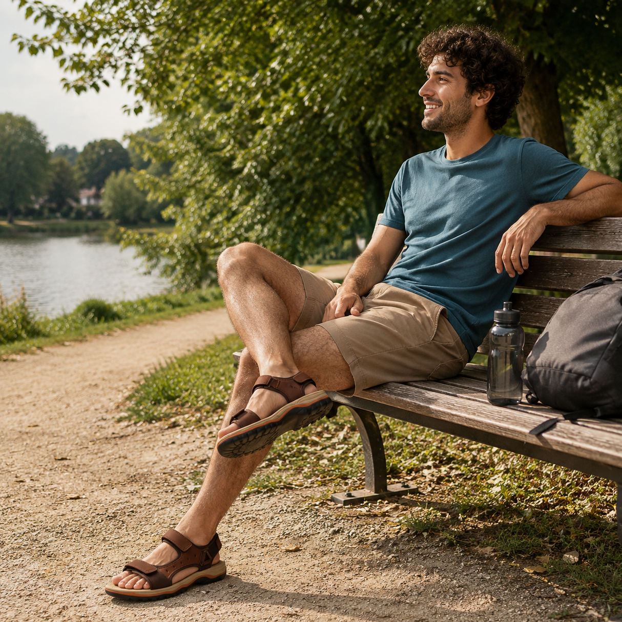 ErgoSchritt – Trekking-Sandalen | Bequem auf jedem Weg