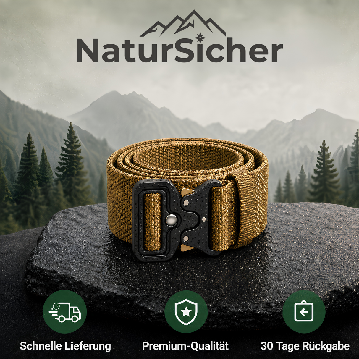 WegHart Taktischer Gürtel – Produktansicht 5