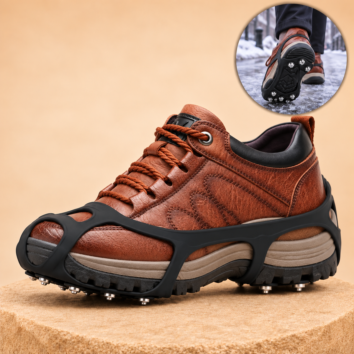 EisFest Schuhspikes | Sicherer Halt auf Eis und Schnee
