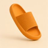 SanftGleit orthopädischer Hausschuh in Orange